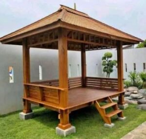 Jual Gazebo Kayu murah